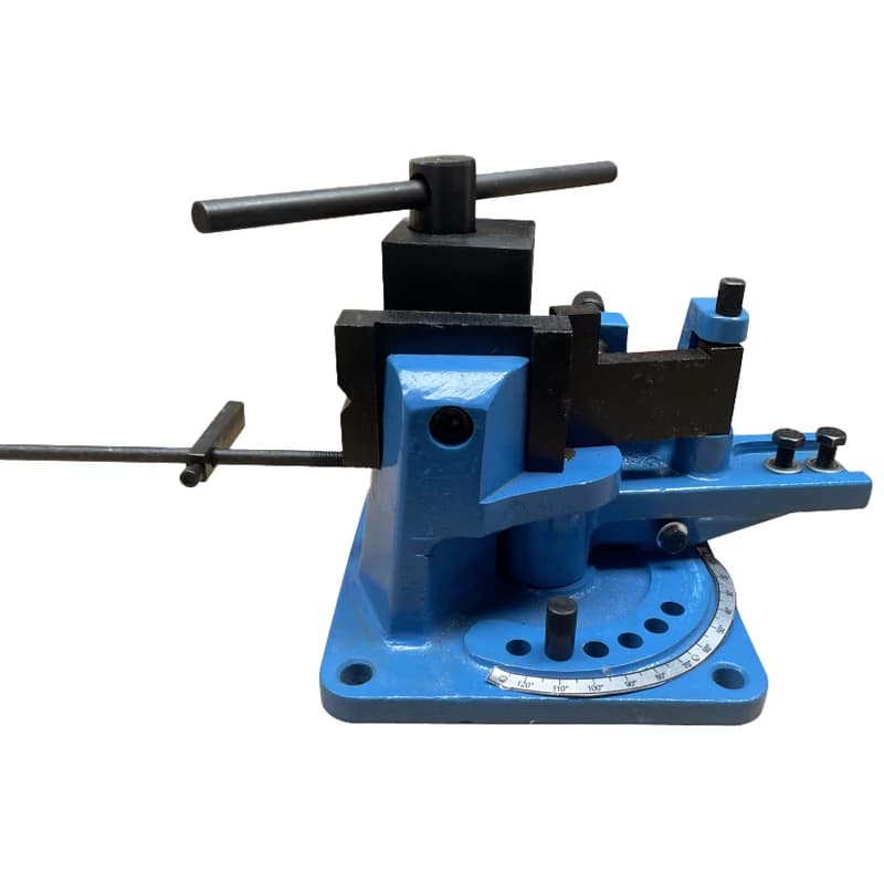 Max 15.8mm Metal Scroll Bending Machine 0-120° Universal Bender for Steel Iron Cooper Aluminum Grids, Gates, Railings - UB70