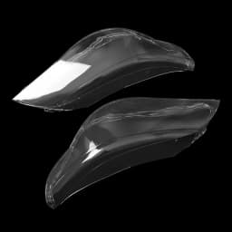 Car Headlight Lens Cover For BMW E60 E61 5 Series 525i 530i 545i 550i 2004-2010 Head Lamp Lampshade Clear Automotive DRL Shell