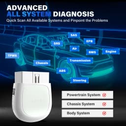 Autel MaxiAP Bluetooth OBD2 Scanner Automotivo OBD 2 Code Reader AP200 Diagnostic Tools Full Systems Scanner Before 2017 Year