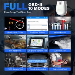 Autel MaxiAP Bluetooth OBD2 Scanner Automotivo OBD 2 Code Reader AP200 Diagnostic Tools Full Systems Scanner Before 2017 Year