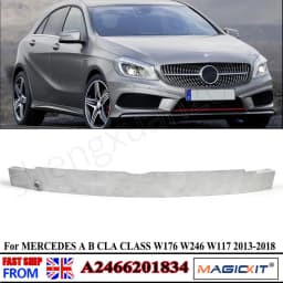For Mercedes Benz A CLA Class W176 Front Reinforcement Crash Bar W246 W117 2013-2018 Car Front Bumper Skeleton Accessories