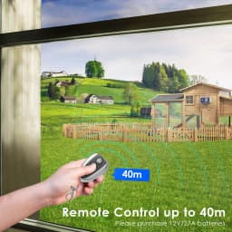 Automatic Chicken Coop Door Control Box, Waterproof Light Sensor, Battery Operated, Induction, Automatic Chicken Coop Door