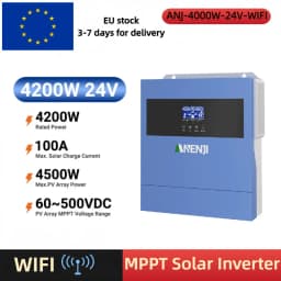 11Kw 48V 4.2Kw 24V Hybrid Solar Inverter Parallel 230V Pure Sine Wave Mppt Inverter Off Grid Tie 100A 160A Mppt Solar Charger