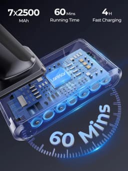 Laresar V8 vacuum cleaner battery