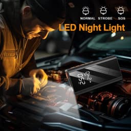 EAFC 2 in 1 1200A Car Jump Starter Inflation Pump With150PSI Tire Inflator Power Bank Auto Emergency Repair Tool Battery Booster