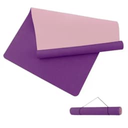 80Cm/100Cm Yoga Mat Non Slip Tpe Gymnastics Mat for Pilates Fitness & Training Sports Mat for Yoga Pilates & Gym