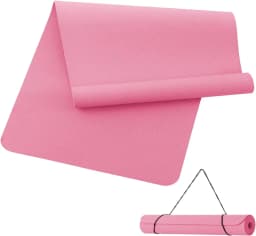 80Cm/100Cm Yoga Mat Non Slip Tpe Gymnastics Mat for Pilates Fitness & Training Sports Mat for Yoga Pilates & Gym