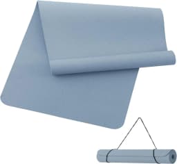 80Cm/100Cm Yoga Mat Non Slip Tpe Gymnastics Mat for Pilates Fitness & Training Sports Mat for Yoga Pilates & Gym