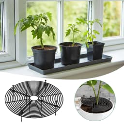 Plant Pot Grid, Flower Pot Soil Guard Cover, Reusable Plant Pot Grid Cover, Protect Baby From Plant Dirt