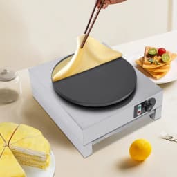 3KW Electric Crepe Maker 40cm Non-Stick Pan, Pancake Machine 220V, Kitchen Cooking Tools for Home & Shop Use