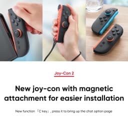 Nintendo Switch 2 7.9'' Screen Joy‑Con Handle Enhanced Audio Adjustable Console Backward compatible three modes of play