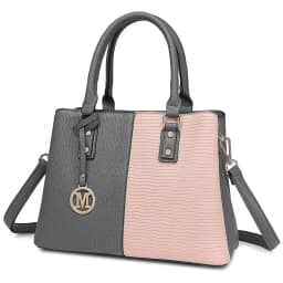 Miss Lulu WOMEN'S Handbag, PU leather Elegant Handle bag, Vintage Hobo bag with Detachable Shoulder Strap and Top Handle
