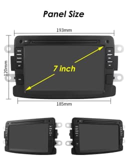 7" Hizpo 2Din Android Car Radio for Dacia Duster Logan Sandero Renault Captur Xray Symbol Dokker Auto Carplay GPS RDS DSP 4G BT