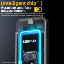 BSIDE 10MHz Bandwidth Handheld Oscilloscope 3.2 Inch Color Screen Real-Time Waveform Display Home Repair For School Labs