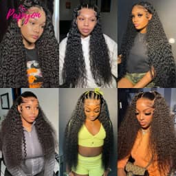 12A Brazilian Kinky Curly Bundles With Closure Human Hair Bundle Jerrly Curly Hair Bundles With Closure 4x4 Transparent Lace