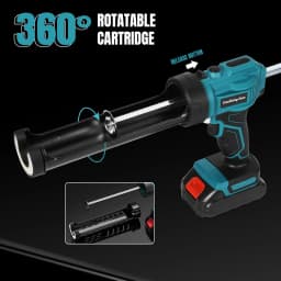 18V Electric Caulking Gun 4 speed Glue Gun LED Wireless Doors and Windows Electric Sewing Glue Tool For Makita Battery