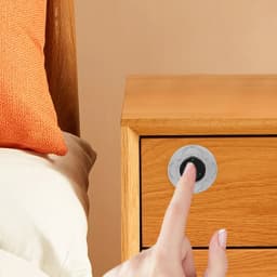 Fingerprint smart door lock with 0.001% false recognition, large storage for up to 20 passwords, zinc alloy construction,