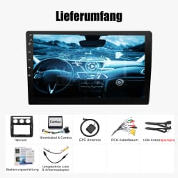 ESSGOO For VW Touran 1T1 1T2 1T3 2003-2010 10.1" Android 14 Wireless Carplay Car stereo radio GPS NAV WIFI SWC BT Mirror link FM