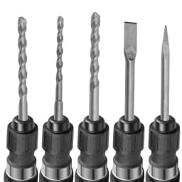 Demolition Jack Hammer 1000W Multiple Functions Power Impact Hammer Picks for Ground Slotting, Rock Breaking