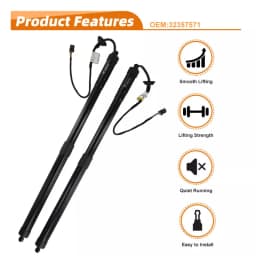 1 Pair Tailgate Powerlift For VOLVO V60 II 2018~2024 Electric Power Liftgate Support Tailgate Strut 32384406 32357571 32296298 31463261