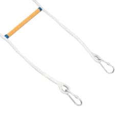 Rope Ladder, Fire Ladder, 10 m, Fire Escape Rope Ladder, Rescue Ladder, Rope Ladder up to 200 kg, Safety Ladders for Home