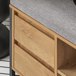 SoBuy FSR149-N Shoe bench Shoe cabinet with bench Shoe chest seat chest of drawers bench with storage shoe rack with seat