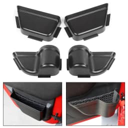 Front & Rear Door Net Pocket Storage Box Organizer for Wrangler JK 2011-2017