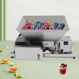 60W 220V Electric Grain Grinder Stainless Steel 4L/1.06gal 44lbs/h Rice Corn Grinding Machine