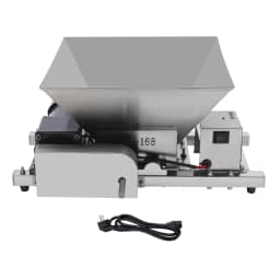 60W 220V Electric Grain Grinder Stainless Steel 4L/1.06gal 44lbs/h Rice Corn Grinding Machine