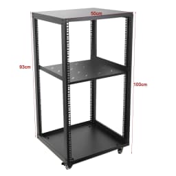 12U/15U/20U Network Cabinet 2mm Adjust Shelf With 4 wheels for Server/Shielded Cabinet Mobile Audio Amplifier Rack Shelf