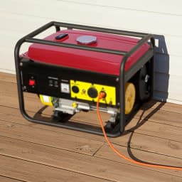4 Gal Fuel Tank Fit for Honda Series Single-Cylinder Generators, Red, Iron, Generator Fuel Tank for Construction Sites