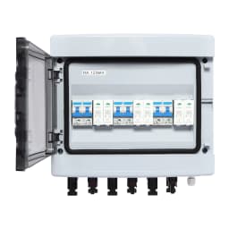 DC1000V 40A Solar Combiner Box| 3 Input 3 Output Solar Photovoltaic Box | Solar Panels, Solar Disconnect Switch Circuit Breaker