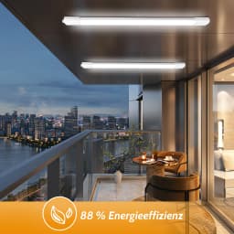 3-Pack 20W/30W/36W LED Wet Room Lights, Linkable, LED Ceiling Lights, 4000K, IP66, Suitable for Living Room, Kitchen, Basement