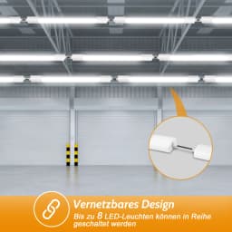 3-Pack 20W/30W/36W LED Wet Room Lights, Linkable, LED Ceiling Lights, 4000K, IP66, Suitable for Living Room, Kitchen, Basement