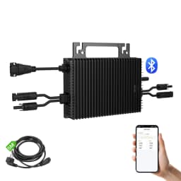 Hot Sell 800W Micro Inverter EU Type Solar Inverter VED4105 On Grid-Connect Microinverter Bluetooth With Cable 5m