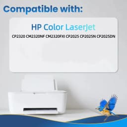 Jhaan 304A Toner Compatible with HP 304A CC530A CC531A CC532A CC533A Toner Cartridges for HP Color Laserjet CP2320 CM2320NF