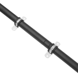 Set of 2 Outdoor Lighting Stand Shepherd Stick Heavy Duty String Light Pole Weatherproof for Patio, Garden, Backyard Parties