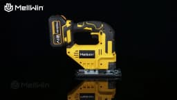 MELLWIN 3500RPM Electric JigSaw 31 With Blade Wireless Curve Saw Multi-function Woodworking Tool For Makita 18V Battery Pin