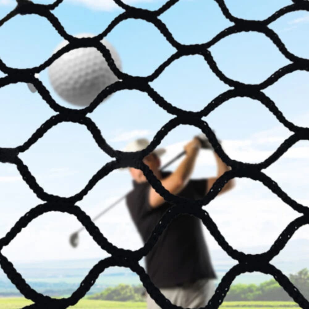 Golf Practice Net Ball Net 3x3m, Golf Ball Barrier Net Golf Practice Net Black Safety Net Children,Golf Net Exercise Net Outdoor