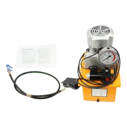 BYMAOCAR Hydraulic Unit, 20 V 700 Bar 7L Electric Hydraulic Pump, 750 W  Hydraulic Pump + Pedal Valve Hydraulic Pum