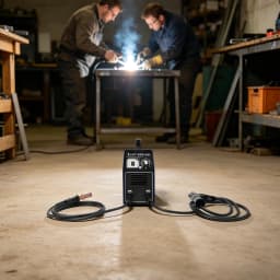 200Amp Home Welder MMA ARC Stick Welding Machine w/Mask Portable IGBT Intelligent Anti-Stick Welding Tool for Pipe Steel Welding