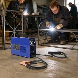 200Amp Home Welder MMA ARC Stick Welding Machine w/Mask Portable IGBT Intelligent Anti-Stick Welding Tool for Pipe Steel Welding