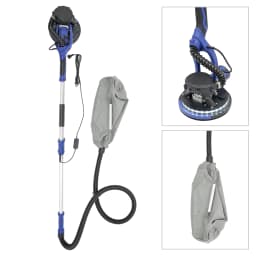 750W Electric Drywall Sander Adjustable Polishing Disc and Length 6 Speeds Electric Dry Wall Sand Mill for Polishing, Smoothing