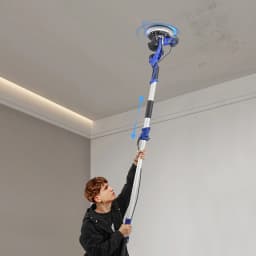 750W Electric Drywall Sander Adjustable Polishing Disc and Length 6 Speeds Electric Dry Wall Sand Mill for Polishing, Smoothing