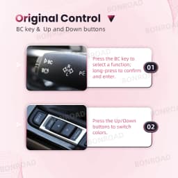 Bonroad Lcd Digital Instrument Cluster Linux System 12.3Inch 1920*720P for Bmw E88 E87 E82 E81 Car Dashboard Speedometer Display