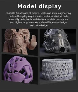 KINGROON Water Washable Resin ABS-Like for 3D Printer Photon Mono X 2KG 405nm Standard Photopolymer Resin for LCD 3D Printing