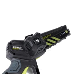 Drillpro 6 Inch Cordless Saw 2-IN-1 Brushless Motor Tree Trimmer Chainsaw w/ Telescopic Extension Pole for Garden Power Tools