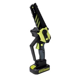 Drillpro 6 Inch Cordless Saw 2-IN-1 Brushless Motor Tree Trimmer Chainsaw w/ Telescopic Extension Pole for Garden Power Tools
