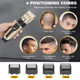 EFAN Hair Clippers, Electric Dog Clippers, Cordless Cat Trimmer Set Low Noise, Professional Pet Hair Trimmer for Dogs and Cats