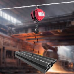 Manual Chain Hoist 4M 1T G80 Manganese Steel Manual Hand Lift Steel Chain Block Hoist